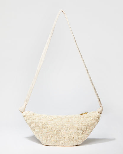 MOVING THROUGH SHOULDER BAG